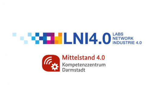 Logo LNI 4.0 und Logo Kompetenzzentrum