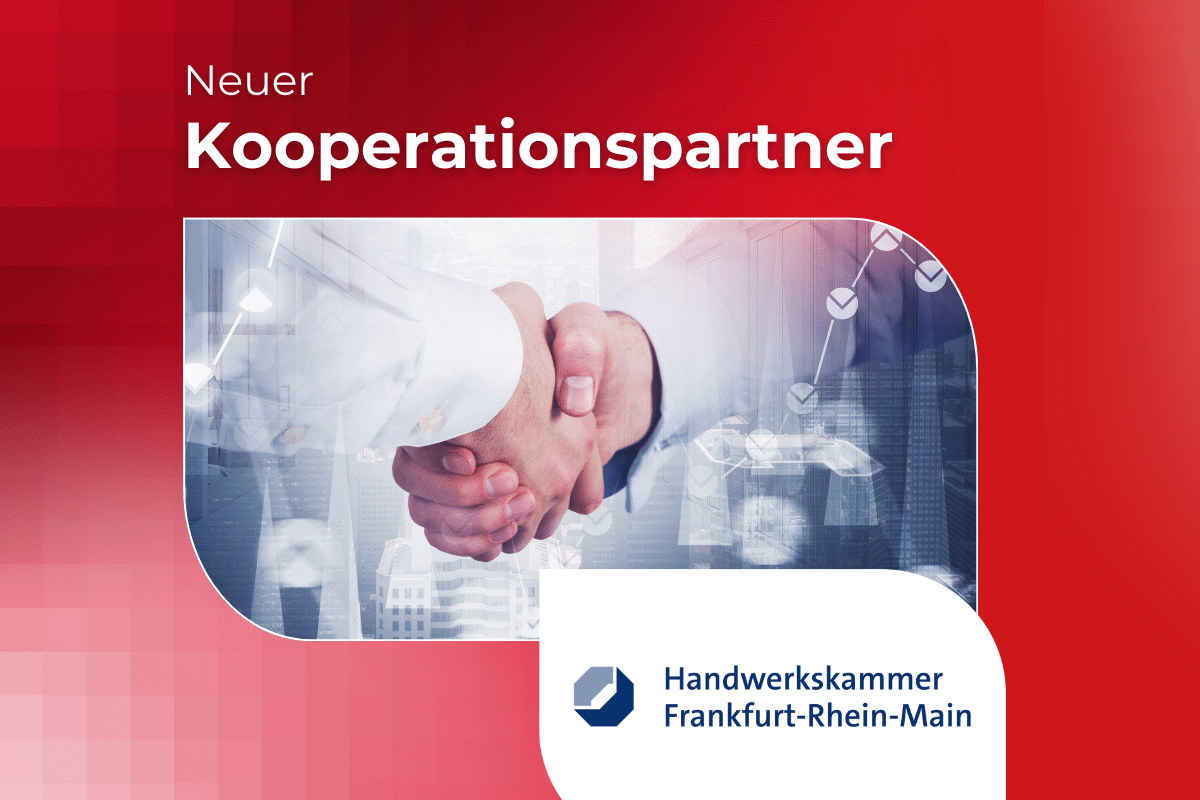 Neuer Kooperationspartner: Handwerkskammer Frankfurt-Rhein-Main